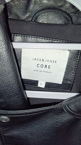 Chaqueta cuero Jack & Jones L