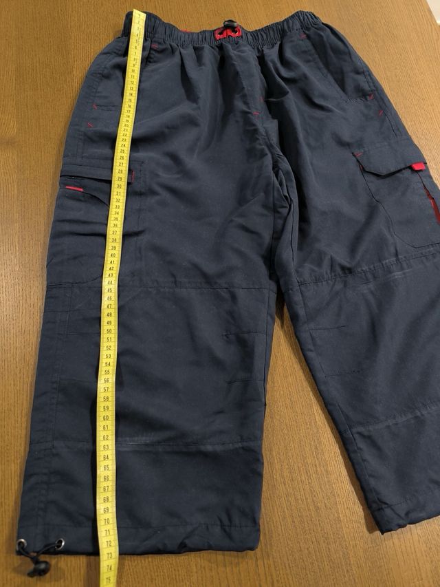 Bermuda negra hombre talla L