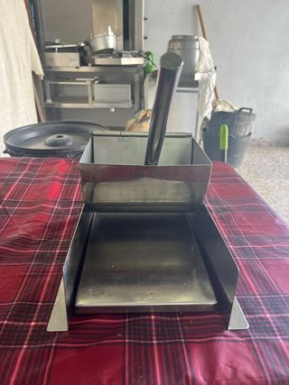 Máquina croquetas acero inoxidable