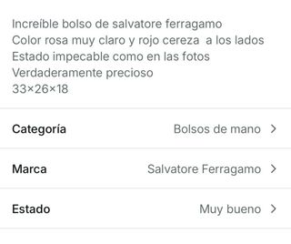Borsa Salvatore Ferragamo Beige-Rossa