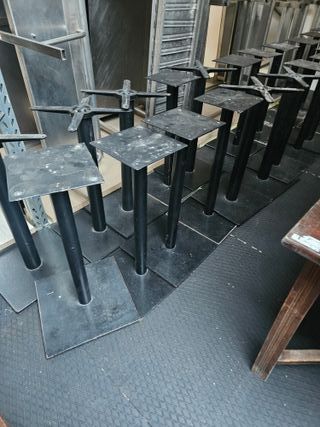 Pies de mesa hierro. ¡Oferta!