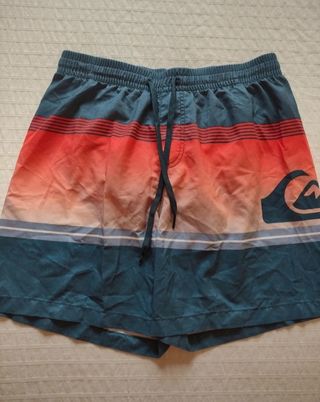 Bañador Quiksilver S - Azul Rojo