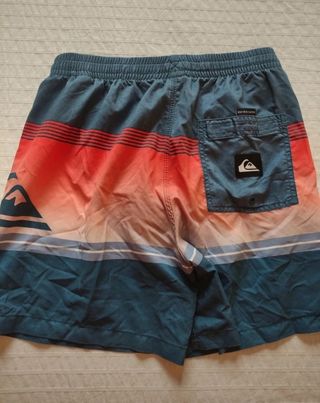 Bañador Quiksilver S - Azul Rojo