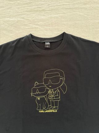 Camiseta Karl Lagerfeld Negra