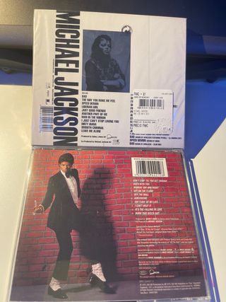 CDs Michael Jackson: Bad 25 & Off the Wall