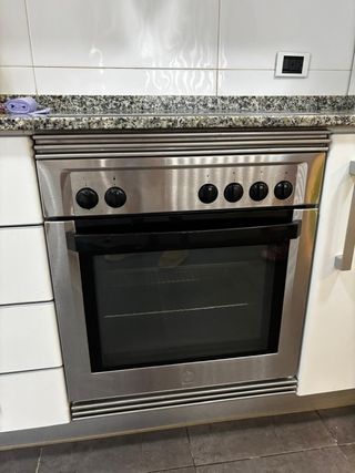 Horno y Campana Cata acero inoxidable