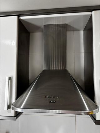 Horno y Campana Cata acero inoxidable