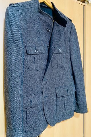 Chaqueta Zara gris - Talla xxl. Unisex.