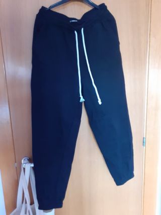 Pantalones chándal negros Pinkie M