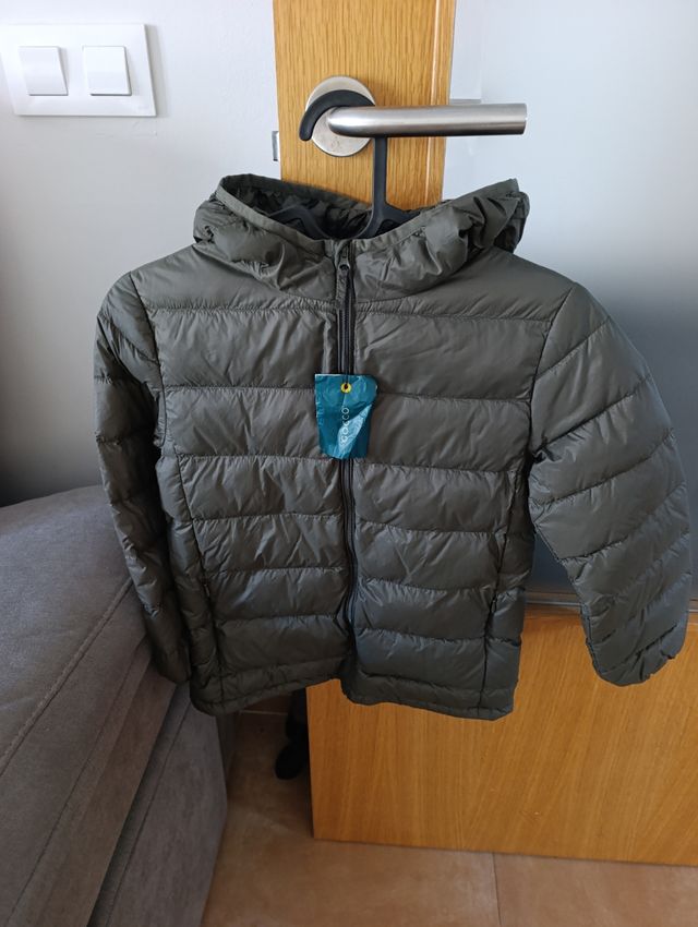 Chaqueta Gocco 7/8 plumón verde