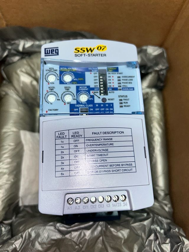 Arrancador suave WEG SSW07 - 10CV