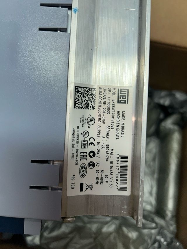 Arrancador suave WEG SSW07 - 10CV