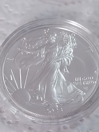 Moneda Plata Águila Americana 2023 
