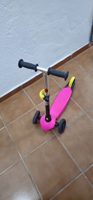 Patinete infantil rosa