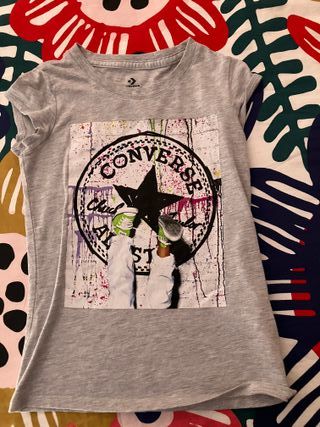 4 Camisetas Converse Niña (8-10) como nuevas