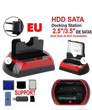 Docking Station 2,5"/3,5" Idea Sata.Usb,SD,MS,TF.