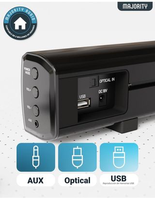 Barra sonido Bluetooth Bowfell - Majority