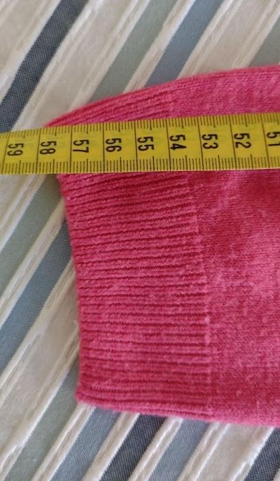 Jersey rosa cuello pico mujer