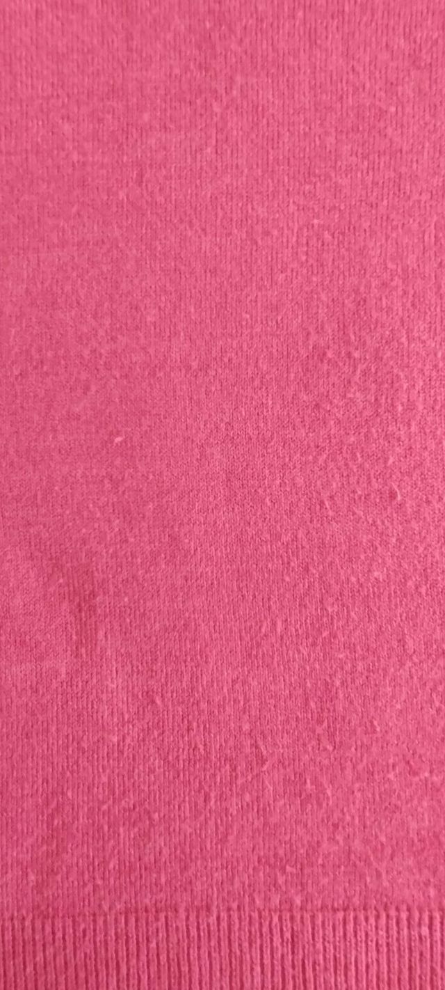 Jersey rosa cuello pico mujer