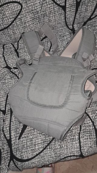 Mochila Portabebés Gris