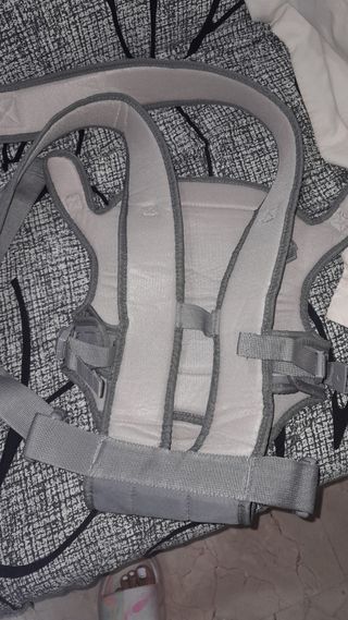 Mochila Portabebés Gris