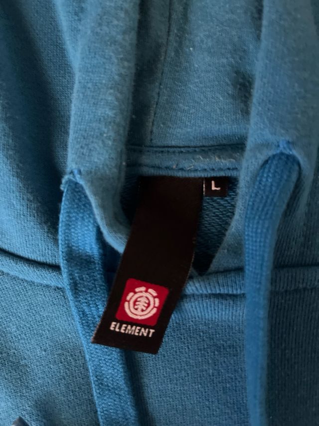 Sudadera Element azul talla L