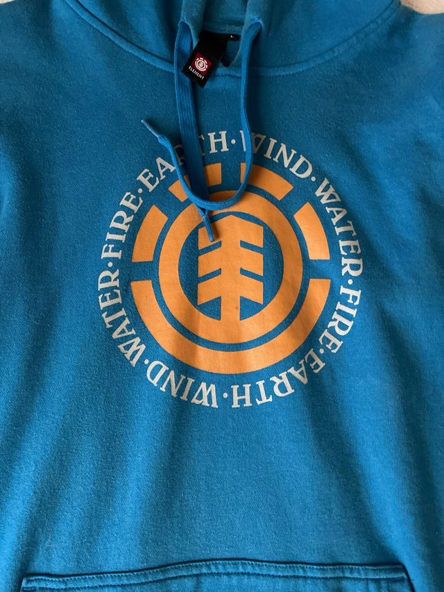 Sudadera Element azul talla L