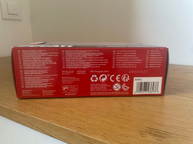 Moto Ducati 999 NewRay 1:12