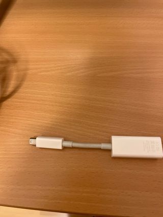 Cable Ethernet 5m + Adaptador Macbook