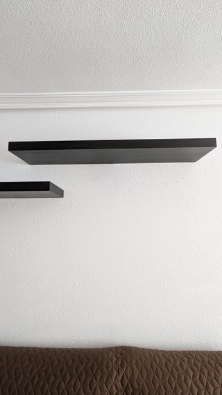 Estanterías IKEA LACK negras