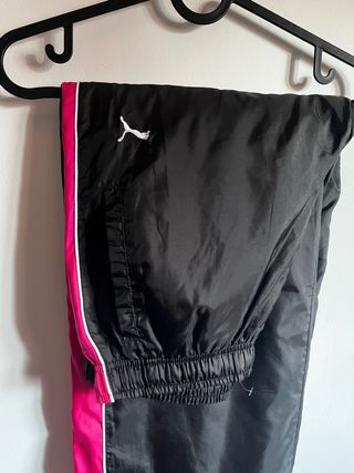 Pantalón Puma M - Negro/Rosa
