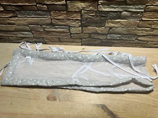 Rete protettiva per culla Babybay Maxi Colore Grigio