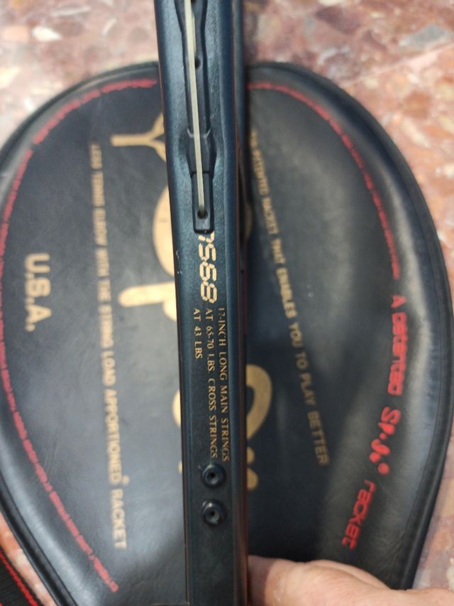 Raqueta Tenis Sp-On Vintage