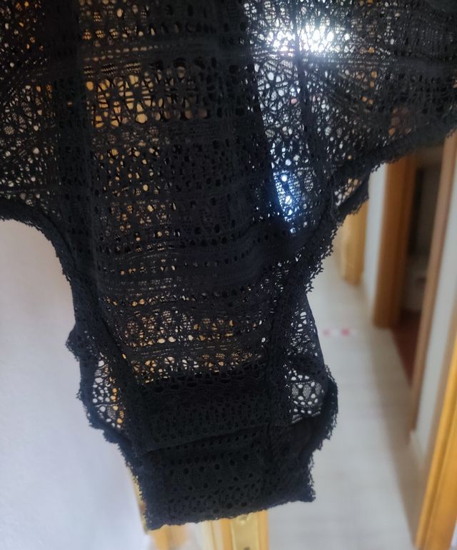 Body encaje negro Etam