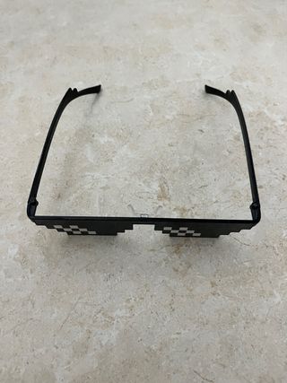 Gafas Pixeladas Negras