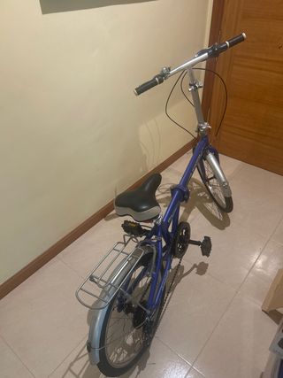Bicicleta Plegable 

vendo por falta de uso