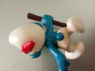 2 Puffi Figurine Vintage