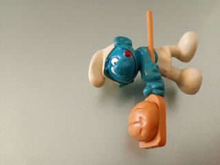 2 Puffi Figurine Vintage