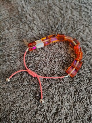 Pulsera Swarovski naranja