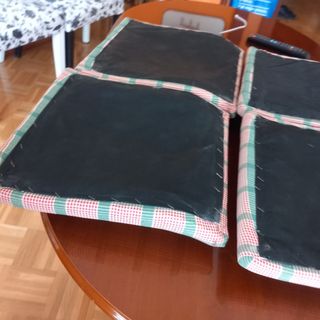 4 asientos sillas 