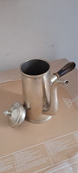 Caffettiera in metallo vintage