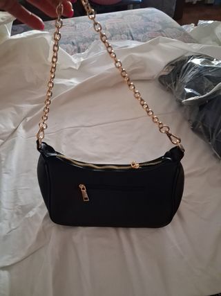 Borsa a tracolla nera elegante