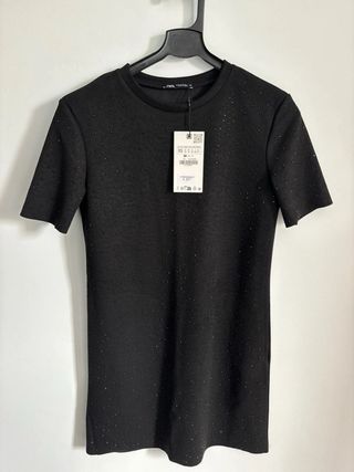Vestido Zara negro XS