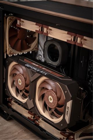 GPU Asus Noctua GeForce RTX 3070 edicion especial
