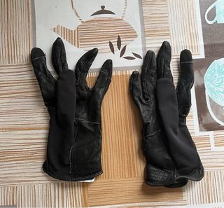 Guantes equitación piel clásicos negros
talla M