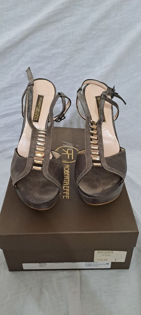 Sandali Roberta Effe - 38 Grigio