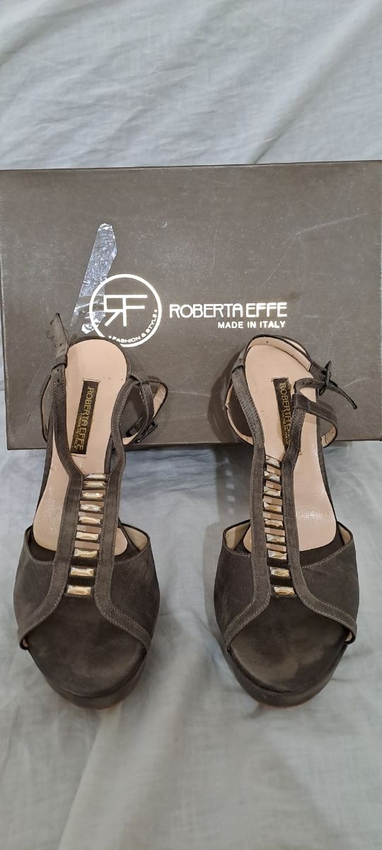 Sandali Roberta Effe - 38 Grigio