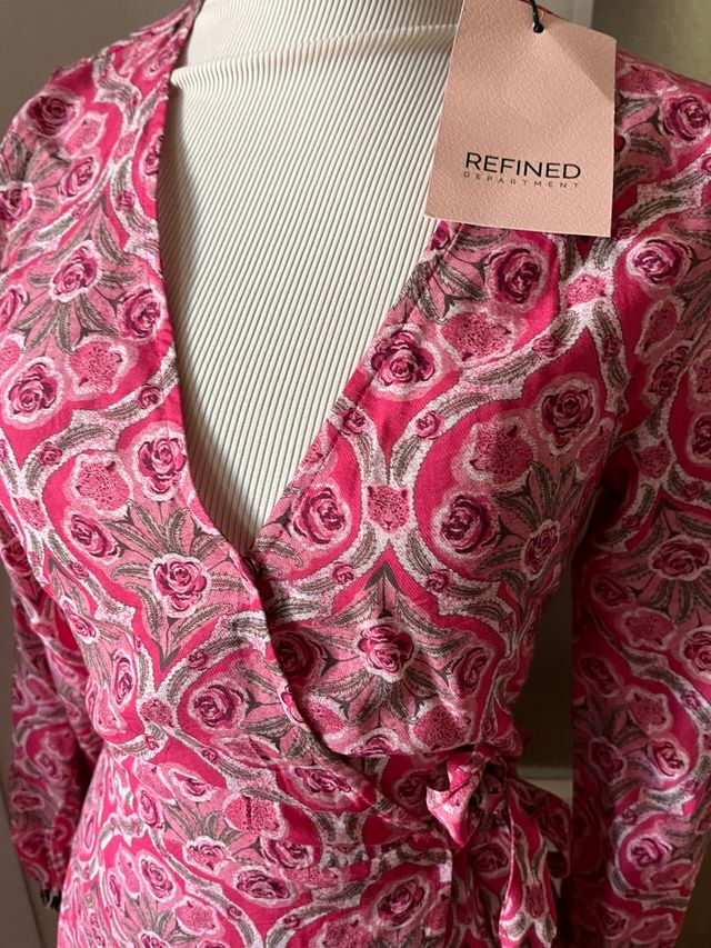 Vestido Refined - Rosa - Largo