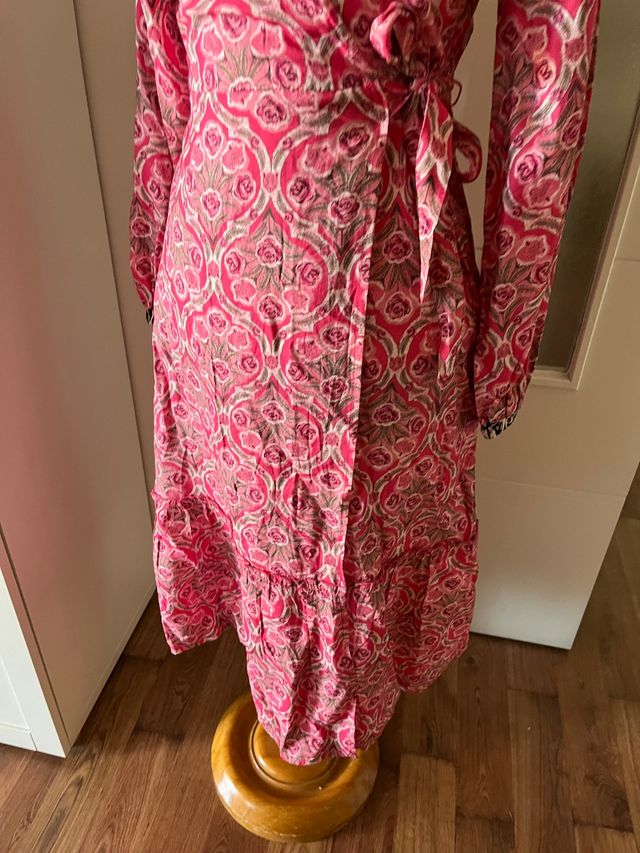 Vestido Refined - Rosa - Largo