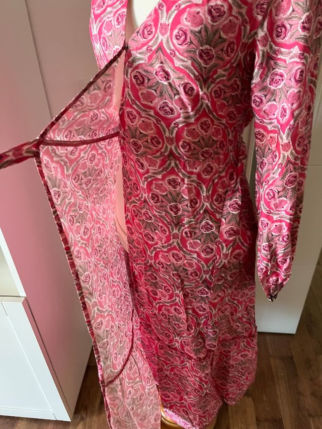 Vestido Refined - Rosa - Largo